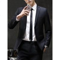 西服套装男士外套上衣青年学生韩版修身商务英伦休闲正装小西装男