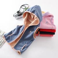 儿童摇粒绒马甲薄款坎肩宝宝保暖背心春秋马夹男女童外穿抓绒外套