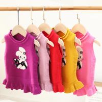 女童马甲儿童针织打底衫春秋款宝宝毛衣背心毛线衣童装秋冬款坎肩