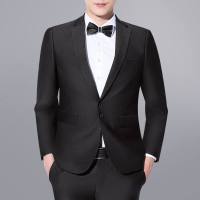 西服套装男上衣服结婚礼服休闲西装外套韩版修身商务职业正装单西