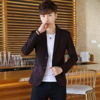 2019春季新款男士小西装青少年韩版修身小西服学生休闲单西外套潮