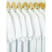 白色t恤男夏装纯棉圆领半袖体恤男士打底衫纯白色潮流短袖衣服