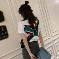 百搭打底衫上衣夏季2019新款韩版chic字母印花圆领套头短袖T恤女