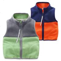 儿童春装摇粒绒马甲 2019春新款宝宝背心坎肩 男童马甲外套3039