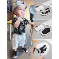 婴儿凉鞋1-3岁男宝宝鞋子软底夏新款毛毛虫透气防踢网面学步鞋女