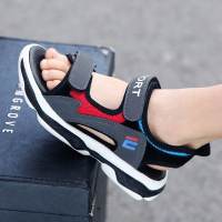 男童凉鞋2019新款韩版夏季软底儿童皮面沙滩鞋中大童小孩时尚潮鞋