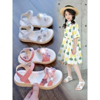 女童鞋子夏季时尚凉鞋2019新款儿童软底公主鞋中大童小女孩韩版潮