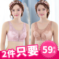 内衣女士无钢圈小胸聚拢收副乳防下垂抹胸式裹胸文胸背心胸罩