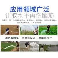 污水农用汽油水泵2寸3寸4寸大自吸泵高压抽水机泵灌溉泵柴油 3寸柴油水泵