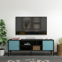 北欧电视柜书柜组合套装简约现代1.5米小户型客厅电视机柜地柜 1.5米电视柜 组装