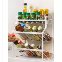 ~柜子上转角酱油瓶家用醋盐台面厨房调味品置物架收纳多功能置。