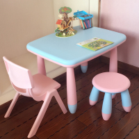 幼儿园儿童桌椅闪电客塑料学习桌玩具游戏桌家用宝宝小桌子小孩桌长方形