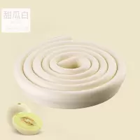 防撞条加厚加宽儿童防护宝宝桌角防碰撞墙贴软包桌子包边保护婴儿 加厚[拍3米送3米=6米装+12米胶] 加厚U型-甜瓜白