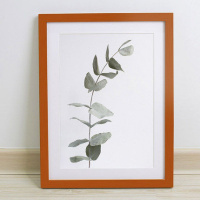 实木相框挂墙16寸20 24创意8K 4k开A3拼图海报定制装裱画框 胡桃色12寸挂墙标准[可放25.4*30.5厘米]