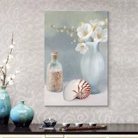 客厅兰花绿植装饰画办公室工作室墙面壁画酒店房间挂画 B款 90*6038mm内框