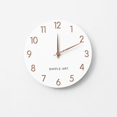 北欧挂钟欧式挂表现代简约钟表客厅创意卧室家用时钟 数字款 15英寸