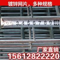 镀锌电焊网片建筑网防护网养殖鸡鸽兔笼钢筋焊接网钢丝网铁丝网格 镀锌网片11cm孔径5MM线径1X2米