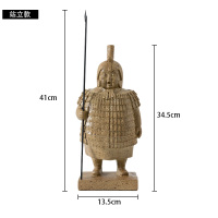 复古美式风格摆件 盔甲武士铠甲骑士模型 酒吧家居软装橱窗摆件 16027A