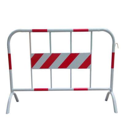 铁马围栏市政护栏道路施工安全防护栏工程移动临时隔离栏交通设施 黑色1米1.5米钢管0.6