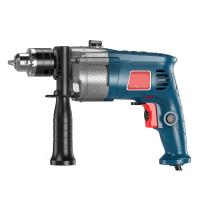 闪电客冲击钻多功能手电钻电转家用电动工具螺丝刀220V手钻小 (动力冲击钻款)(至尊版)王者套装+赠切磨套+赠钻头套