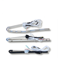 太阳能热水器仪表配件 水位水温传感器探头二四芯感应器 不锈钢二芯20米线