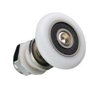 淋浴房滑轮浴室轮推拉轮子卫生间闪电客淋浴玻璃轮大轴承