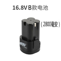 12V 闪电客三角形锂电池 充电钻 手电钻电起子 battery 充电器 16.8V锂电池B款2800毫安送座充
