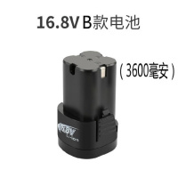 12V 闪电客三角形锂电池 充电钻 手电钻电起子 battery 充电器 16.8V锂电池B款3600毫安送座充