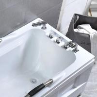 亚克力浴缸式按摩恒温冲浪浴缸小户型浴缸保温成人家用浴缸闪电客浴缸