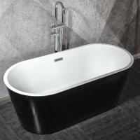 式亚克力酒店工程浴缸成人家用双人情侣椭圆形大浴缸加深泡澡闪电客浴缸