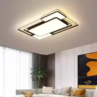  年 客厅吸顶灯现代简约大气家用长方形led大厅套餐组合灯闪电客吸顶灯