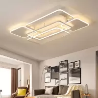 客厅灯led吸顶灯简约现代大气家用北欧灯创意大厅灯卧室灯具套餐闪电客吸顶灯