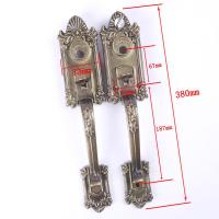 罗普斯金锁 锁 铝合金锁 古铜大把锁 五舌锁 欧式四页锁闪电客锁