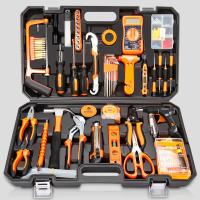 家用手动工具套装五金电工维修多功能工具箱木工 组套闪电客工具组合