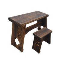 全木古琴桌凳桐木共鸣箱琴桌茶桌国学书法桌可拆卸便携仿古琴桌闪电客小夜灯