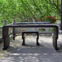 古琴桌凳烧桐木木仿古共鸣国学桌书法桌禅意中式怀旧古筝架闪电客小夜灯