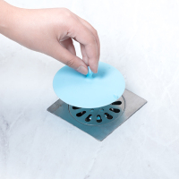 下水道盖子闪电客水池硅胶盖芯地漏塞卫生间-蟑螂塞地漏盖圆形 大号(适用于浴室地漏等大尺寸)