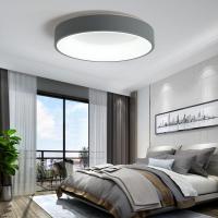卧室灯简约闪电客现代led吸顶灯客厅创意个性圆形北欧三室两厅组合灯具L
