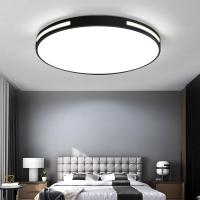 灯具客厅灯闪电客简约现代大气家用卧室灯温馨浪漫长方形铁艺led吸顶灯