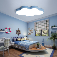 超薄云朵闪电客儿童房led吸顶灯创意男孩女孩卧室房间灯幼儿园早教灯具