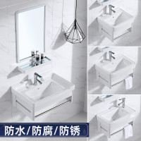 太空铝浴室柜组合小户型卫生间简易闪电客洗手台洗漱池盘洗手盆简约现代