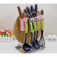 刀架厨房用品不锈钢闪电客多功能砧板架菜板架置物收纳架子