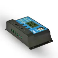 太阳能控制器全自动型12V24V30A光闪电客伏发电板充电系统路灯家用 20A控制器