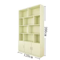 60*30*200高书柜书架展示柜闪电客120陈列柜货柜自由组合2.2/2.4米  120白枫色30深