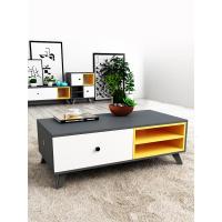 北欧电视柜茶几组合套装 客厅轻奢电视柜边柜小户型现代简约