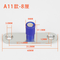 折叠移定位器木下导轮滑轮推拉限位器导向器止摆器 A11