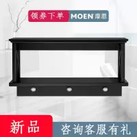 摩恩(MOEN) 浴室柜边柜卫浴置物吊柜马桶置物架毛巾架挂件 拉普兰