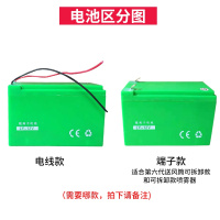 电动喷雾器 配件 锂电池蓄电池电瓶喷雾器农用电池电动喷雾器电池 12安锂电池