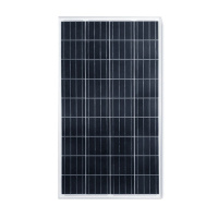 100W太阳能发电板单多晶太阳能电池板200W瓦光伏板 18V150W多晶光伏板