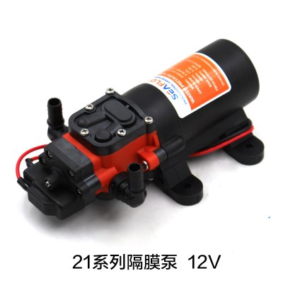 12V/24V 21款房车隔膜泵直流水泵船用车载电瓶自吸泵自动泵游艇泵 21系列12V